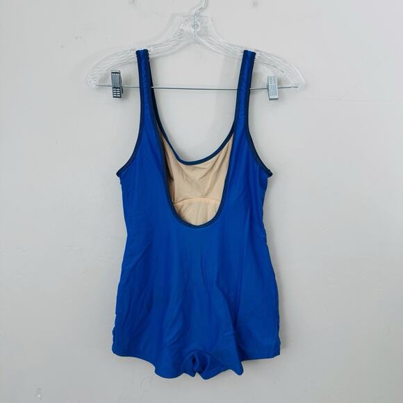 Pilpel Navy Blue One Piece Swim Suit Women’s Size 10 - Picture 2 of 5